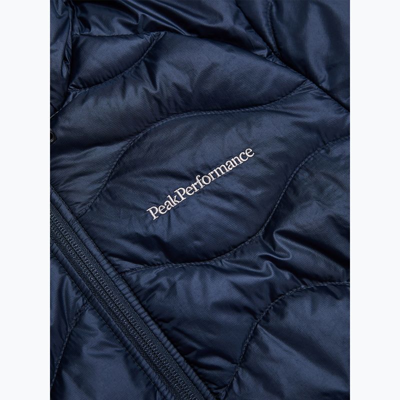 Пуховик жіночий Peak Performance Helium Down Hood blue shadow 7