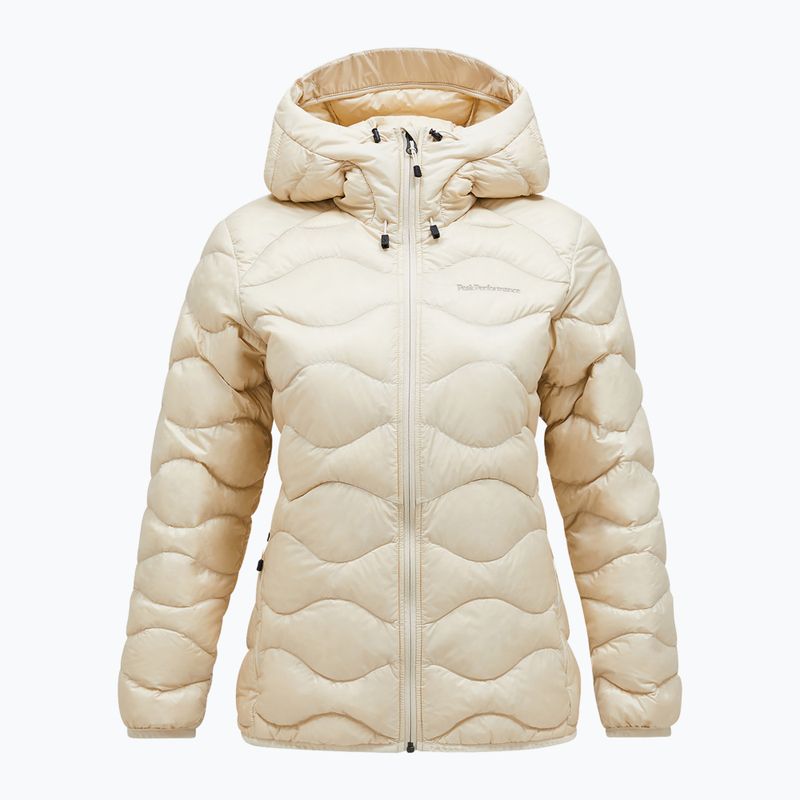 Пуховик жіночий Peak Performance Helium Down Hood sand fog 5
