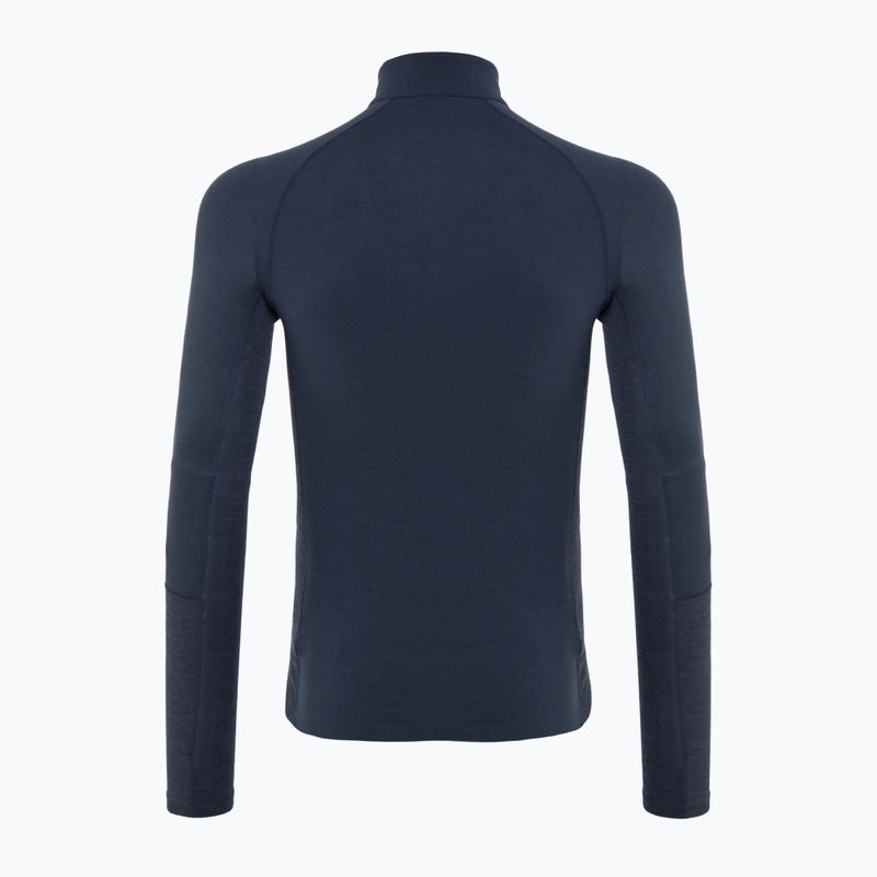 Лонгслів термічний чоловічий Peak Performance Magic Half Zip blue shadow 2