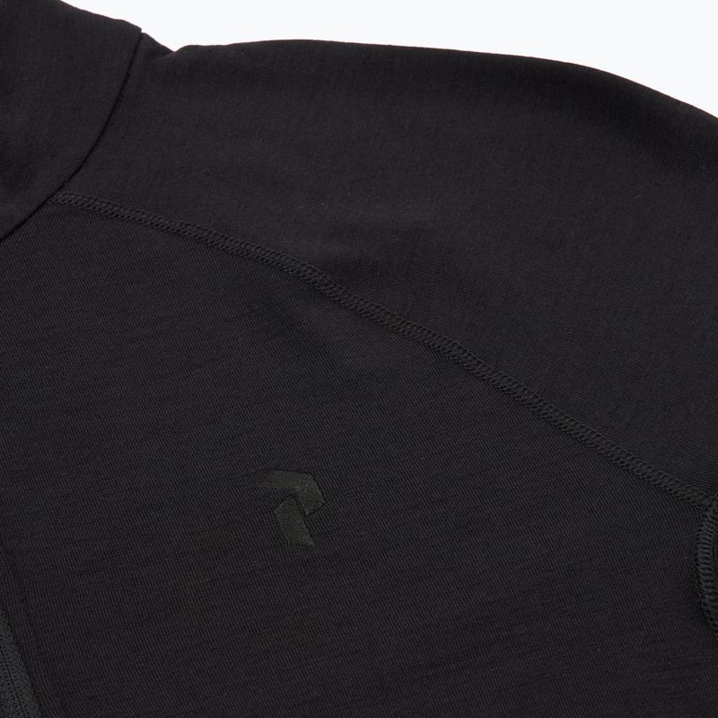 Лонгслів термічний чоловічий Peak Performance Magic Half Zip black 4