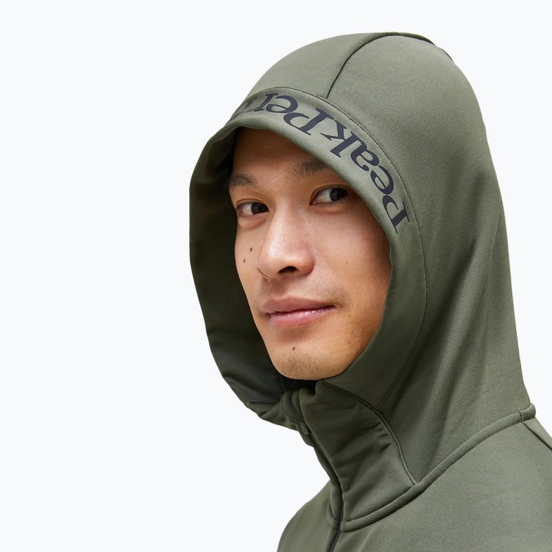 Чоловічий світшот Peak Performance Rider Tech Zip Hood з капюшоном з хвої 3