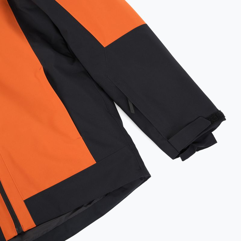 Куртка гірськолижна чоловіча Peak Performance Rider Tech Insulated gold flame/black 4
