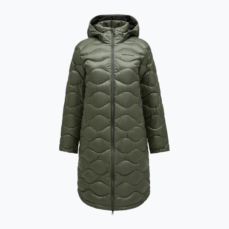 Пуховик жіночий Peak Performance Helium Down Coat pine needle/olive extreme 7