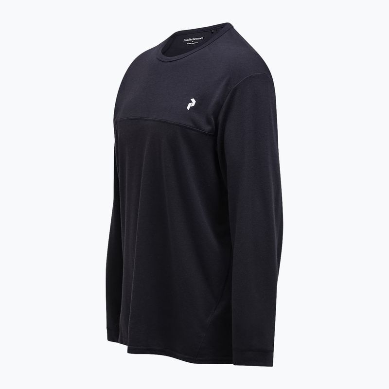 Лонгслів чоловічий Peak Performance Trail Wool Blend black 3