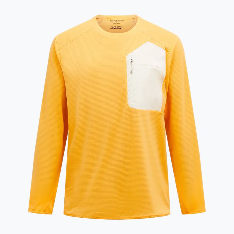 Кофта чоловіча Peak Performance Freelight Polartec Grid blazing orange 5
