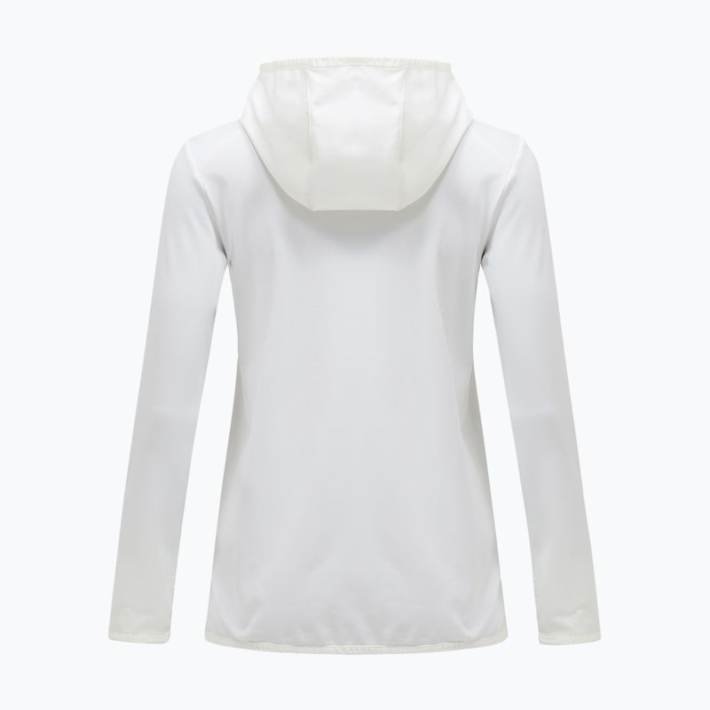 Кофта трекінгова жіноча Peak Performance Light Zip Hood off white 4