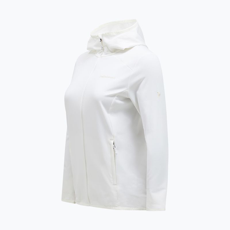 Кофта трекінгова жіноча Peak Performance Light Zip Hood off white 5