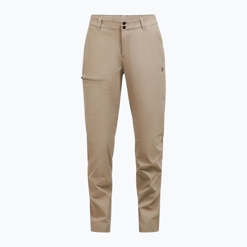 Штани трекінгові жіночі Peak Performance Iconiq avid beige