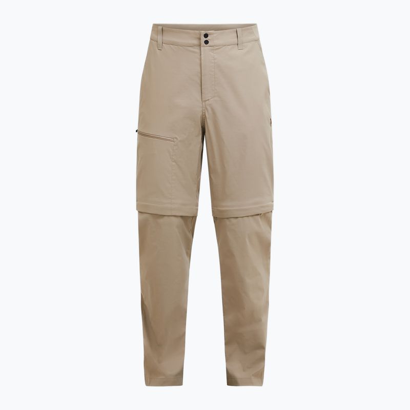 Штани трекінгові чоловічі Peak Performance Iconiq Zip avid beige