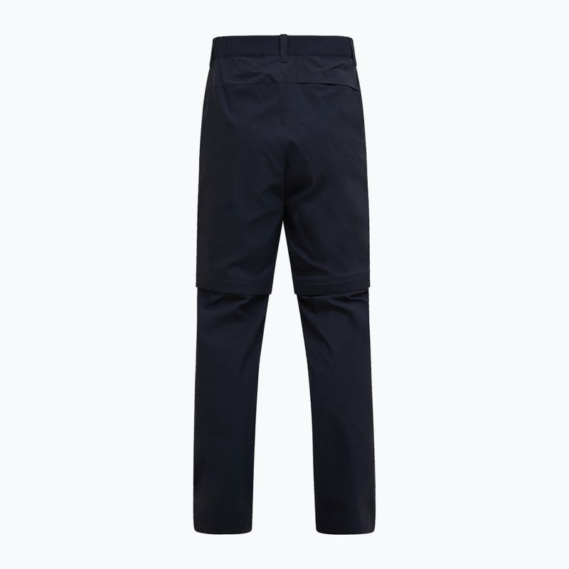 Штани трекінгові чоловічі Peak Performance Iconiq Zip black 2