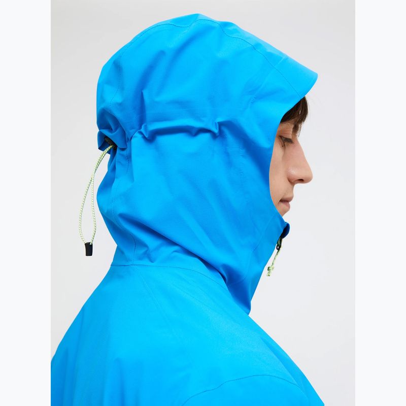 Куртка-дощовик чоловіча Peak Performance Trail Hipe Shell Jacket brilliant blue/beige/ sunny 3