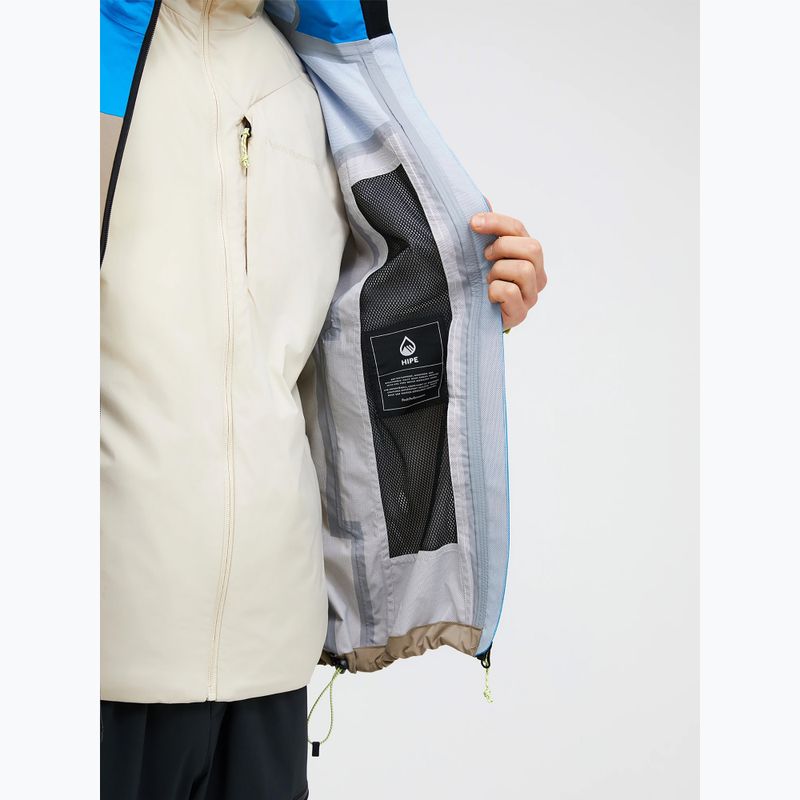 Куртка-дощовик чоловіча Peak Performance Trail Hipe Shell Jacket brilliant blue/beige/ sunny 4