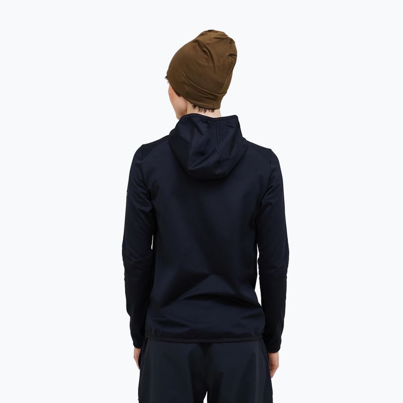 Кофта трекінгова жіноча Peak Performance Light Zip Hood black 2