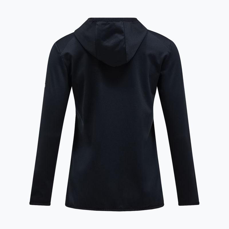 Кофта трекінгова жіноча Peak Performance Light Zip Hood black 5