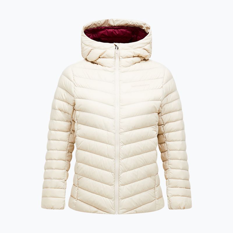 Пуховик жіночий Peak Performance Frost Down Hood Jacket Sand Fog