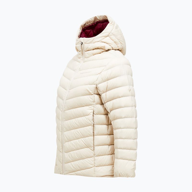 Пуховик жіночий Peak Performance Frost Down Hood Jacket Sand Fog 3