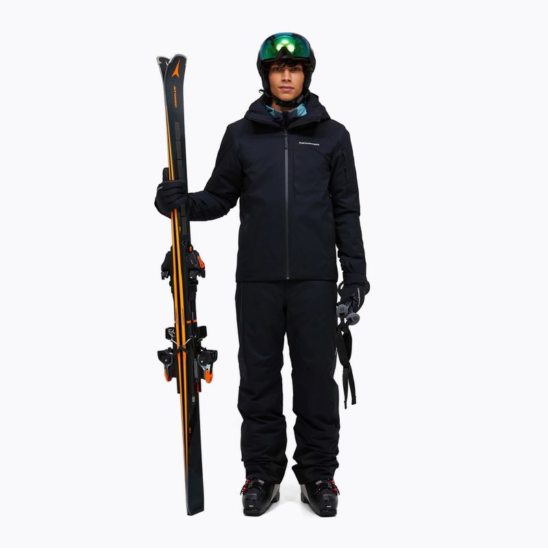 Куртка гірськолижна чоловіча Peak Performance Maroon Insulated black 2