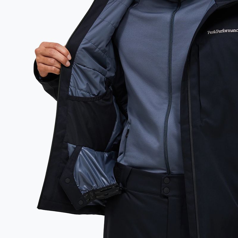 Куртка гірськолижна чоловіча Peak Performance Maroon Insulated black 7