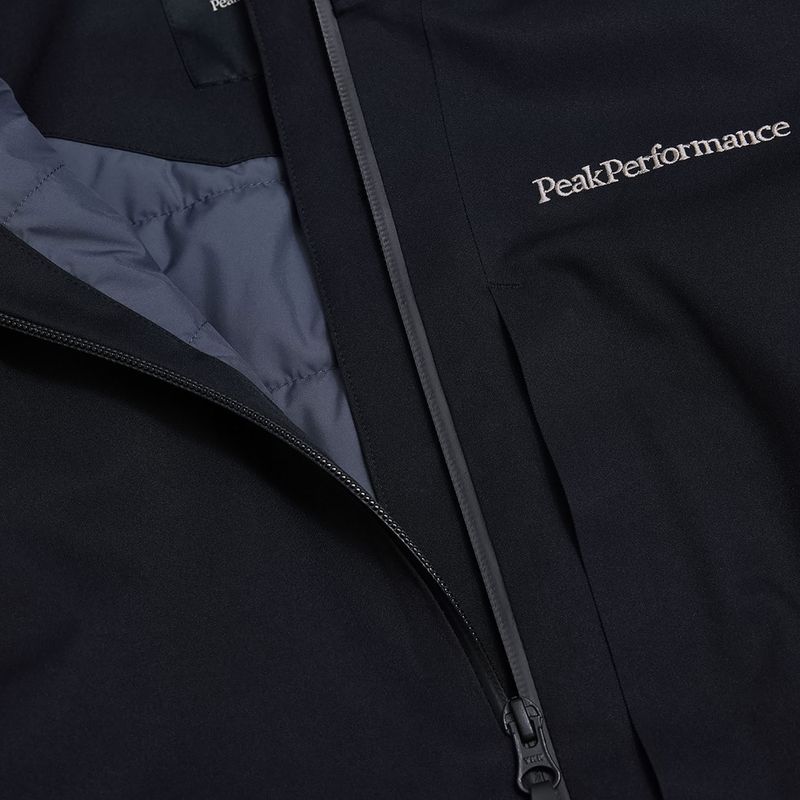 Куртка гірськолижна чоловіча Peak Performance Maroon Insulated black 11