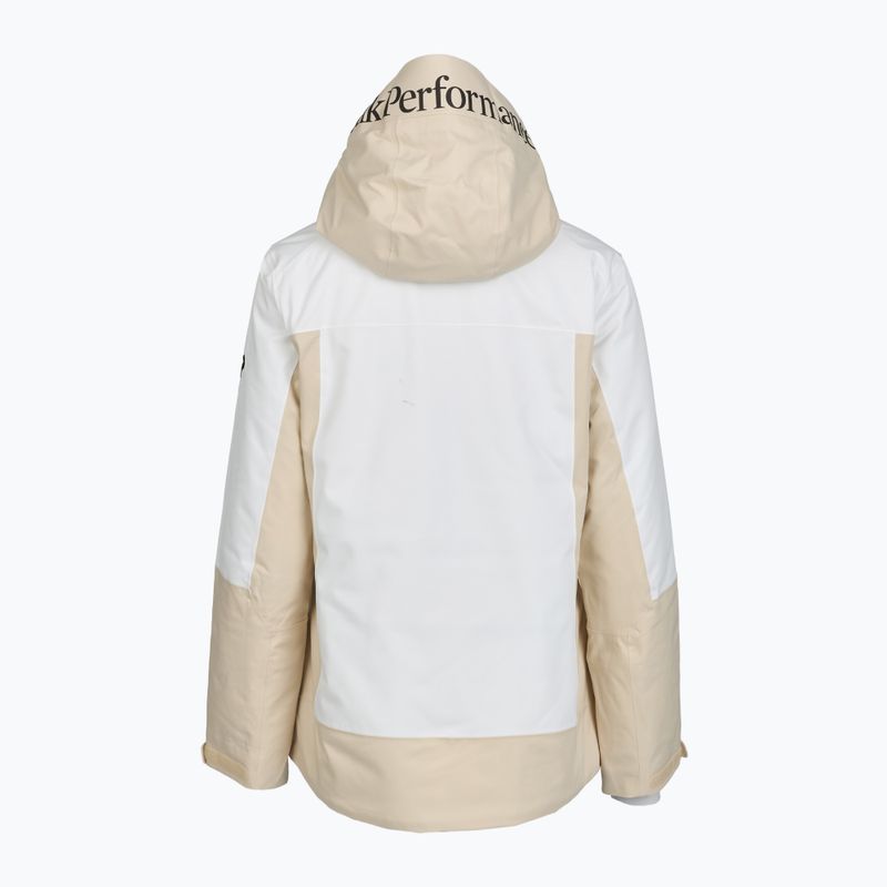 Куртка гірськолижна жіноча Perak Performance Rider Tech Insulated sand fog/off wihte 2