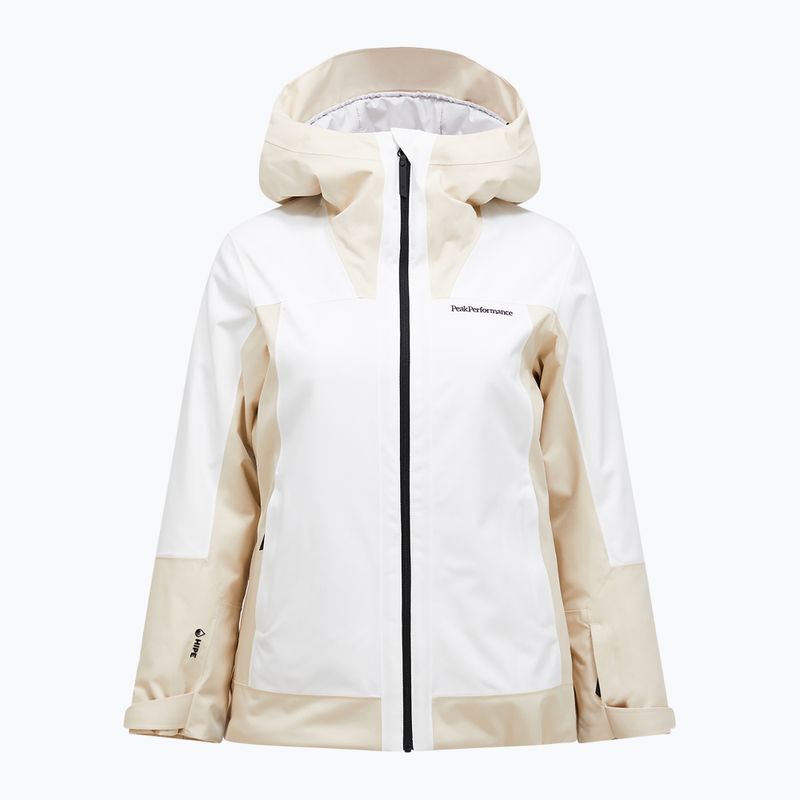Жіноча лижна куртка Perak Performance Rider Tech Insulated sand fog/off white 6
