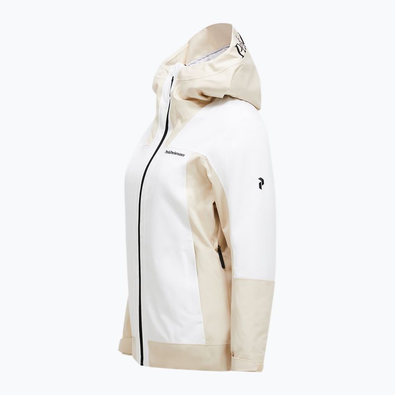 Жіноча лижна куртка Perak Performance Rider Tech Insulated sand fog/off white 8