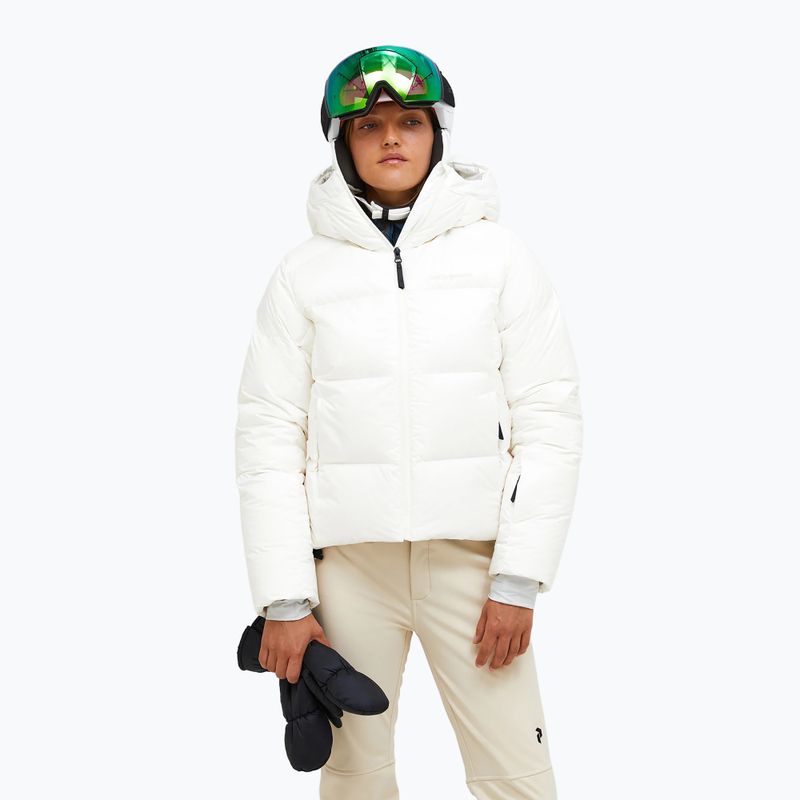 Куртка гірськолижна жіноча Peak Performance Glissade Down off white