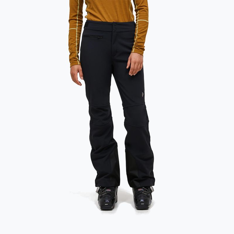 Штани лижні жіночі Peak Performance Stretch Softshell black