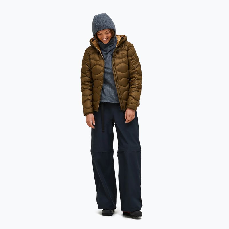 Пуховик жіночий Peak Performance Helium Down Hood meadow moss/sierra sand 2
