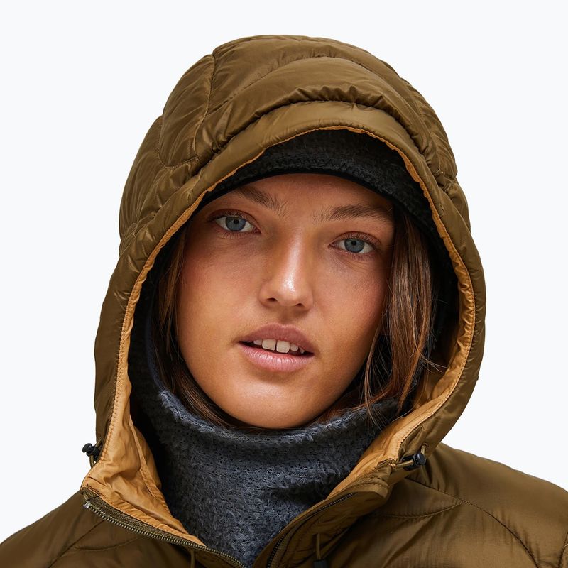 Пуховик жіночий Peak Performance Helium Down Hood meadow moss/sierra sand 4