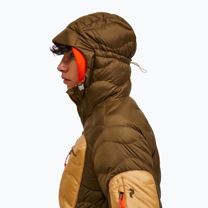 Чоловічий пуховик Peak Performance Helium Utility Down meadow moss/sierra sand 4