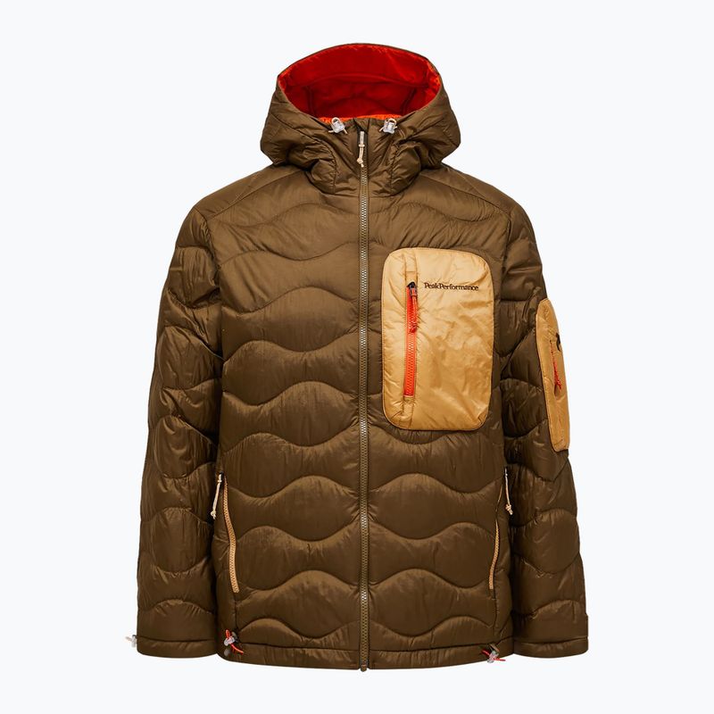 Чоловічий пуховик Peak Performance Helium Utility Down meadow moss/sierra sand 7