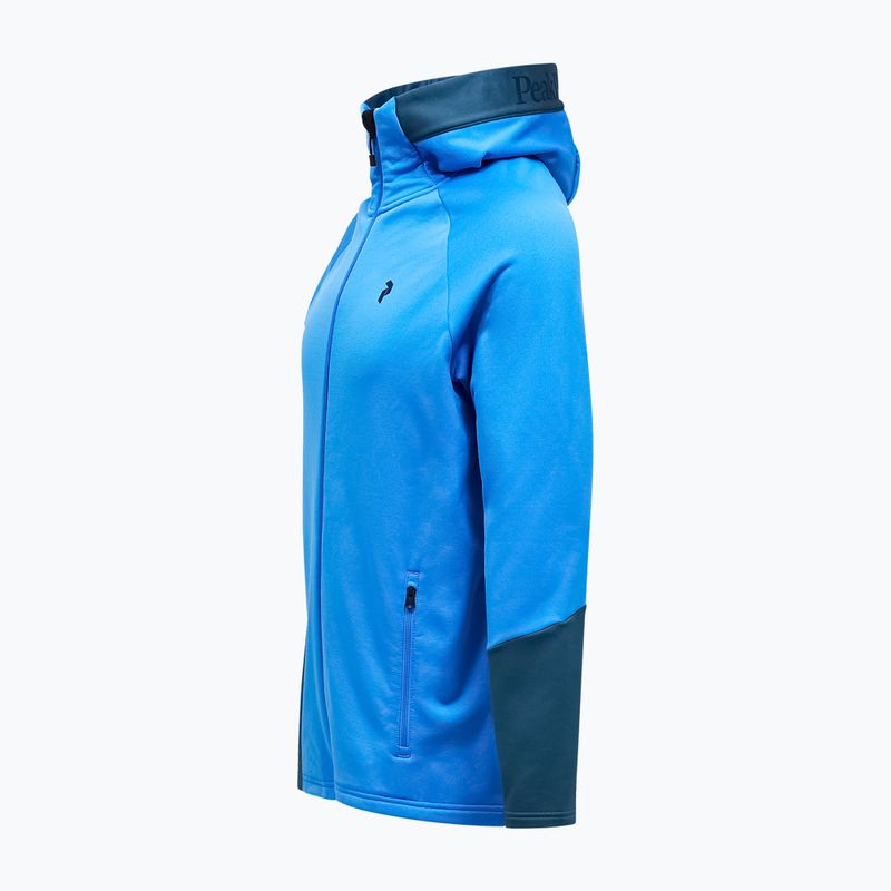 Кофта чоловіча Peak Performance Rider Essentials Zip Hood Azure Ascent/Mountain Lake 3