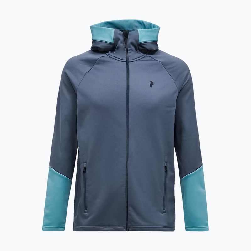 Кофта чоловіча Peak Performance Rider Essentials Zip Hood Mountain Mist/Deluded Vision
