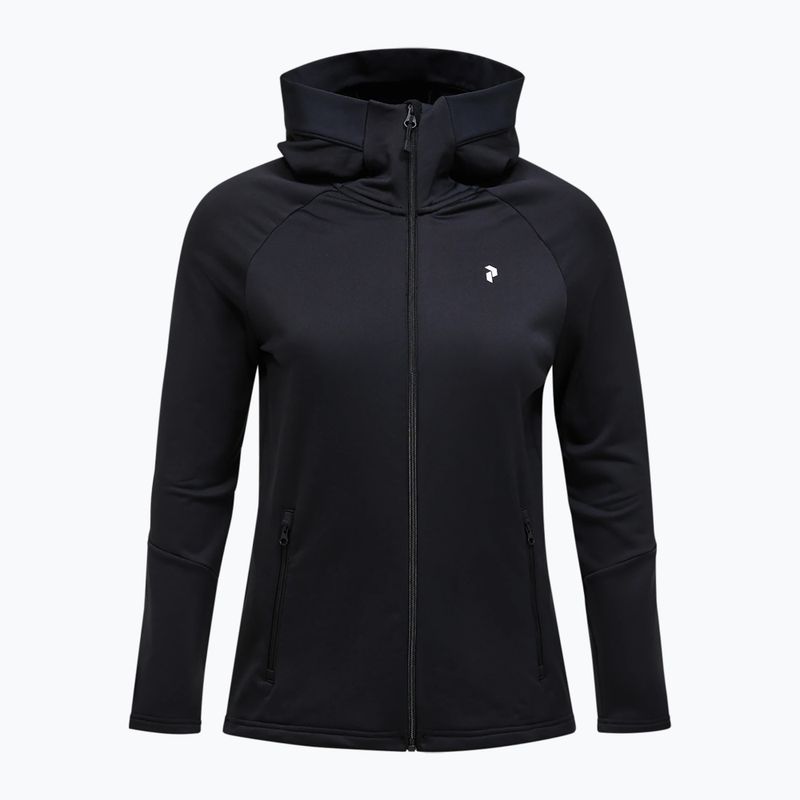 Кофта жіноча Peak Performance Rider Essentials Zip Hood black/black 6