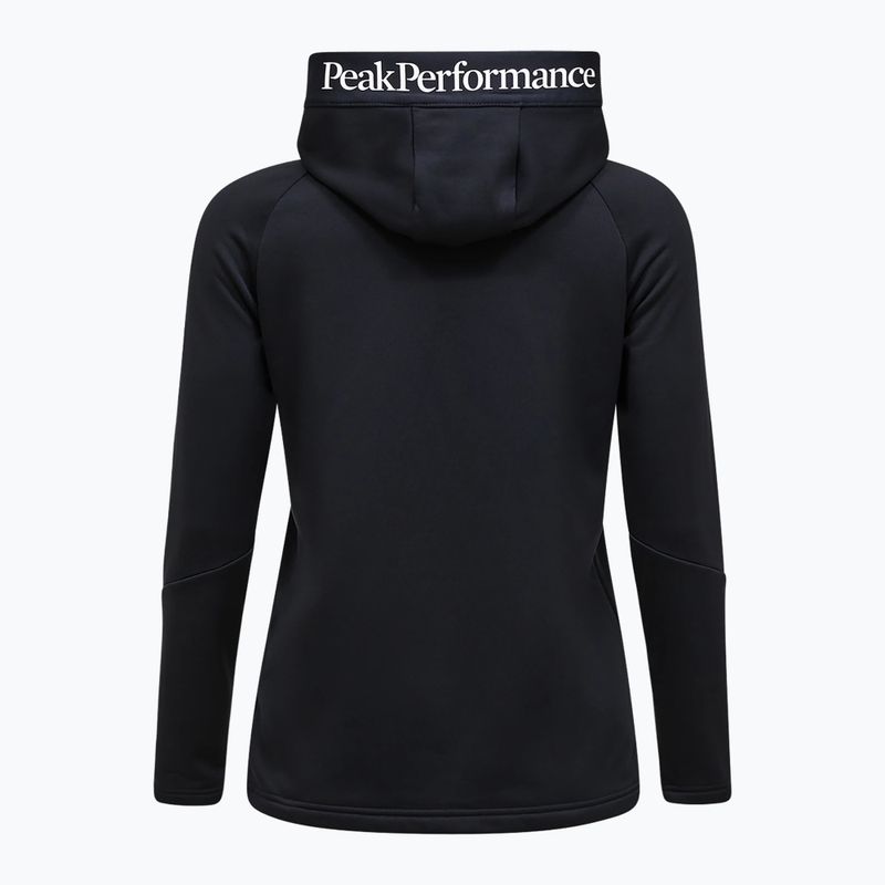 Кофта жіноча Peak Performance Rider Essentials Zip Hood black/black 7
