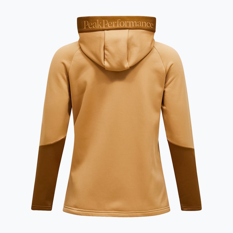 Кофта жіноча Peak Performance Rider Essentials Zip Hood Sierra Sand/Earthy Summit 2