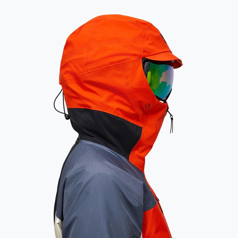 Куртка гірськолижна чоловіча Peak Performance Vertical GTX Pro solat burst/mountain mist 4