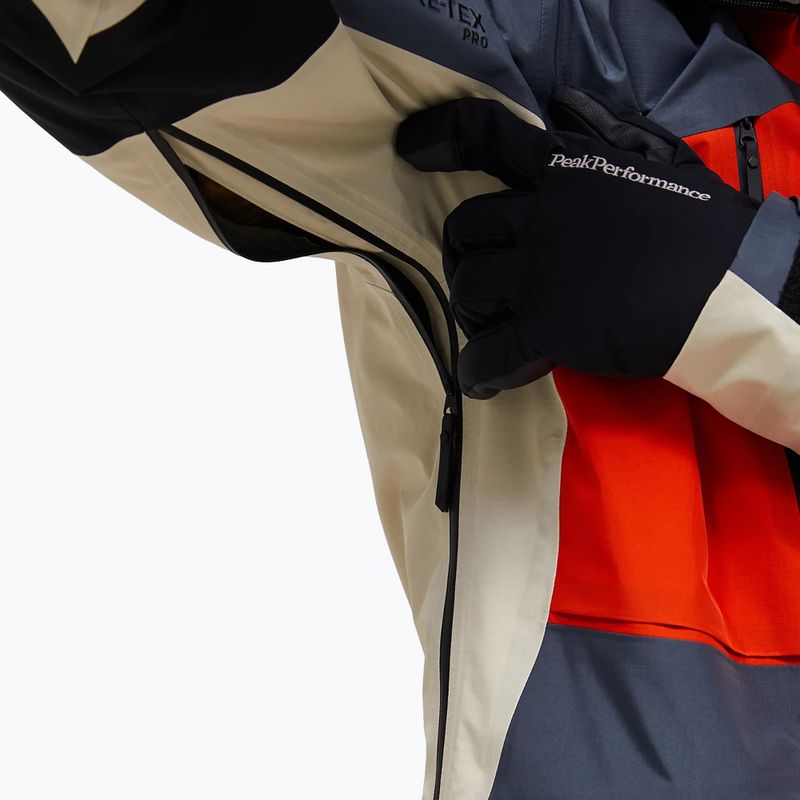 Куртка гірськолижна чоловіча Peak Performance Vertical GTX Pro solat burst/mountain mist 5
