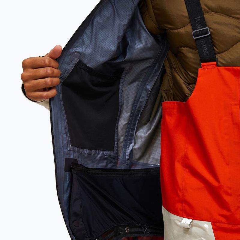 Куртка гірськолижна чоловіча Peak Performance Vertical GTX Pro solat burst/mountain mist 7