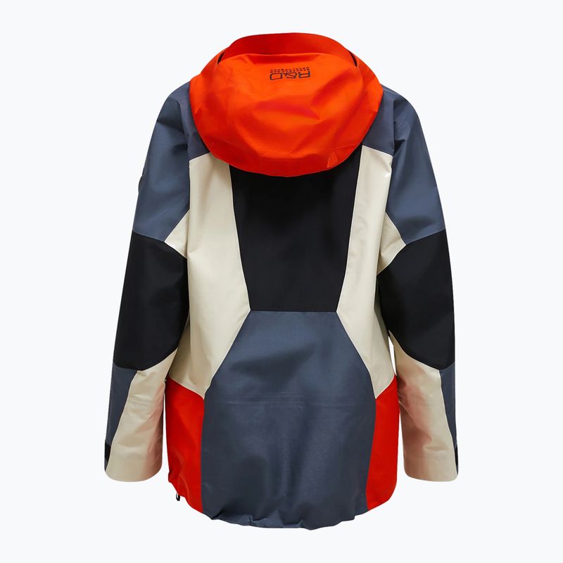 Куртка гірськолижна чоловіча Peak Performance Vertical GTX Pro solat burst/mountain mist 10