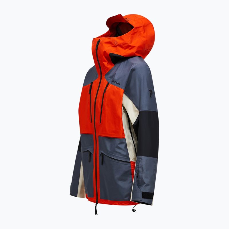 Куртка гірськолижна чоловіча Peak Performance Vertical GTX Pro solat burst/mountain mist 11