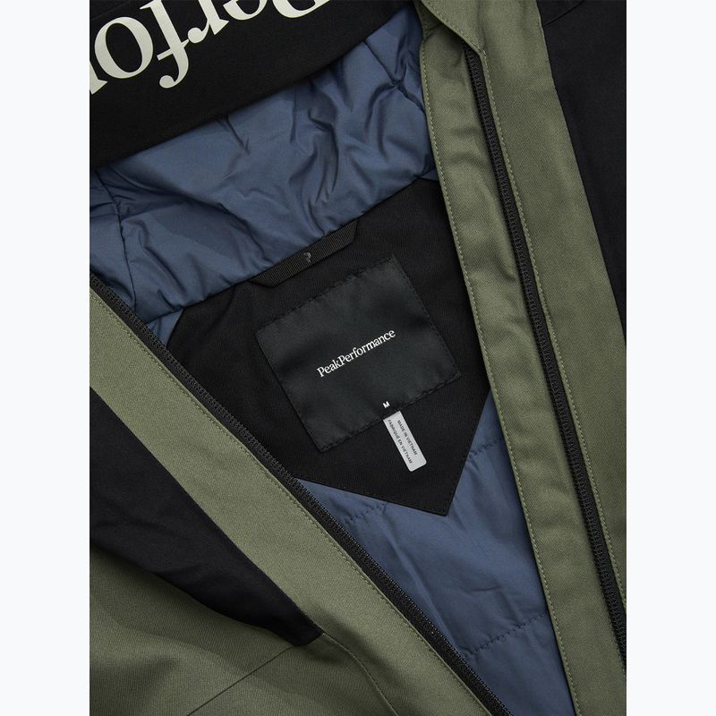Куртка гірськолижна чоловіча Peak Performance Rider Tech Insulated pine needle/black 6