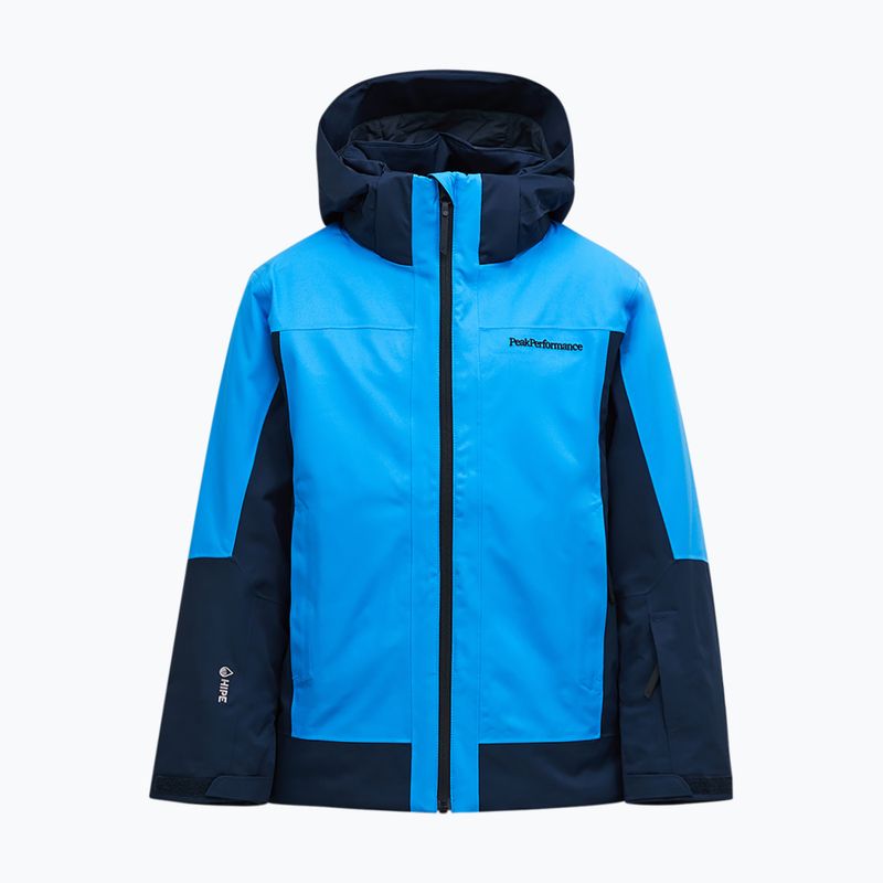 Куртка лижна дитяча Peak Performance Rider Tech Insulated Jacket azure ascent/blue shadow