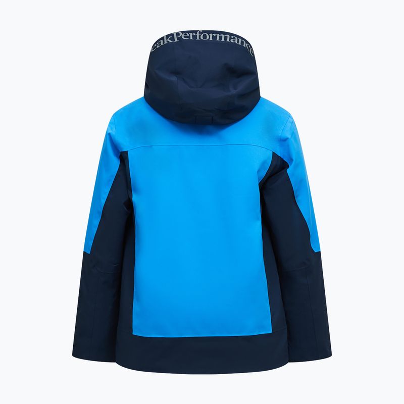 Куртка лижна дитяча Peak Performance Rider Tech Insulated Jacket azure ascent/blue shadow 2