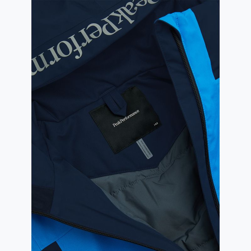 Куртка лижна дитяча Peak Performance Rider Tech Insulated Jacket azure ascent/blue shadow 4
