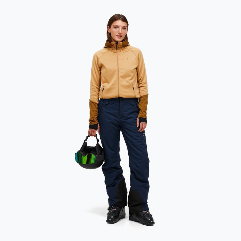 Штани гірськолижні жіночі Peak Performance Anima Insulated blue shadow 2