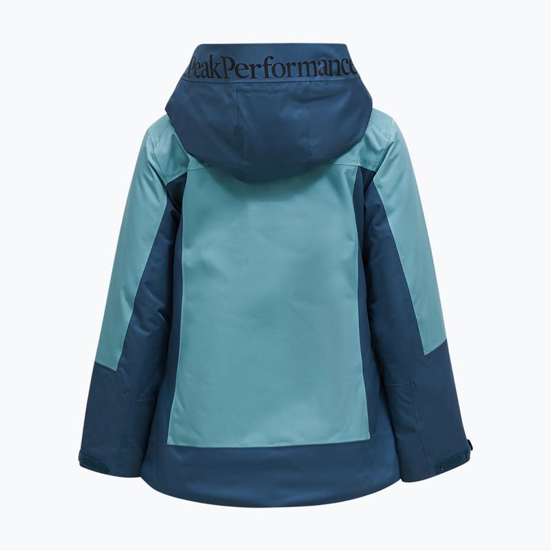 Куртка лижна жіноча Peak Performance Rider Tech Insulated Jacket mountain lake/deluded vision 2