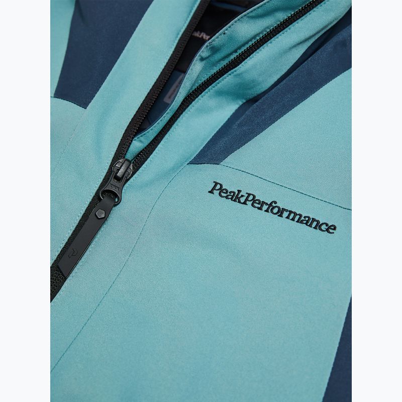 Куртка лижна жіноча Peak Performance Rider Tech Insulated Jacket mountain lake/deluded vision 4