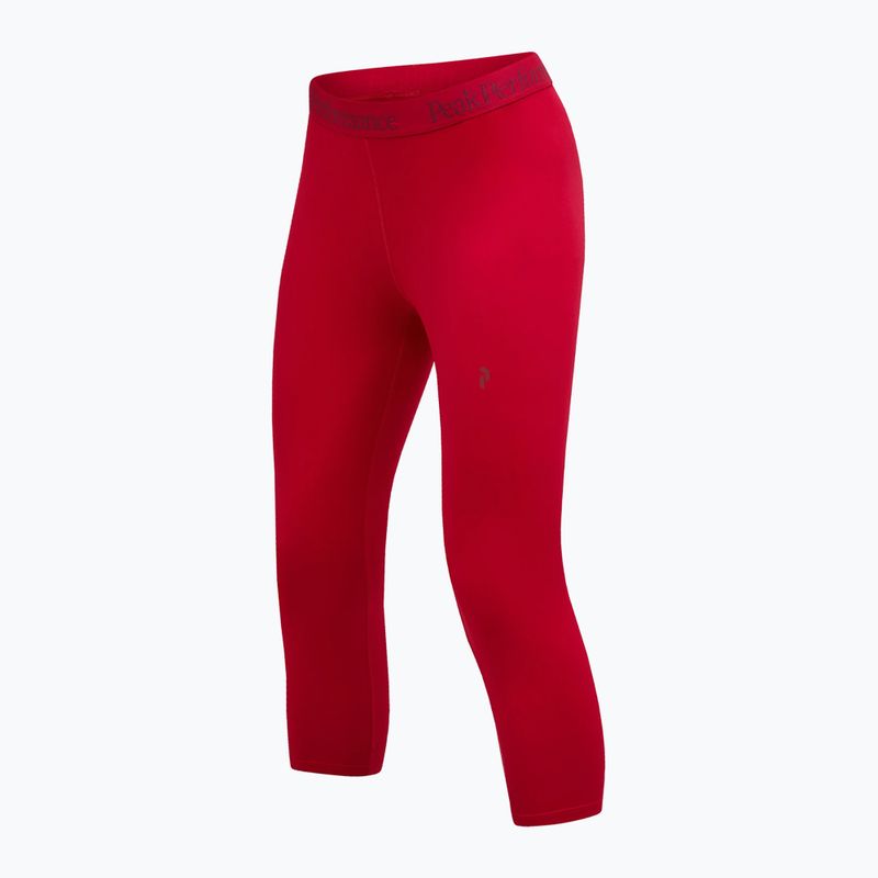 Жіночі термоактивні легінси Peak Performance Spirit Short John tech бордові 5